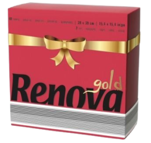 Guardanapos RENOVA GOLD X30 Red CXA
