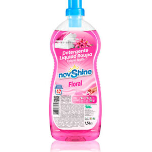 imagem de NOVSHINE-Detergente da Roupa Liquido floral 1,5L